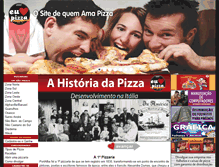 Tablet Screenshot of euamopizza.com.br